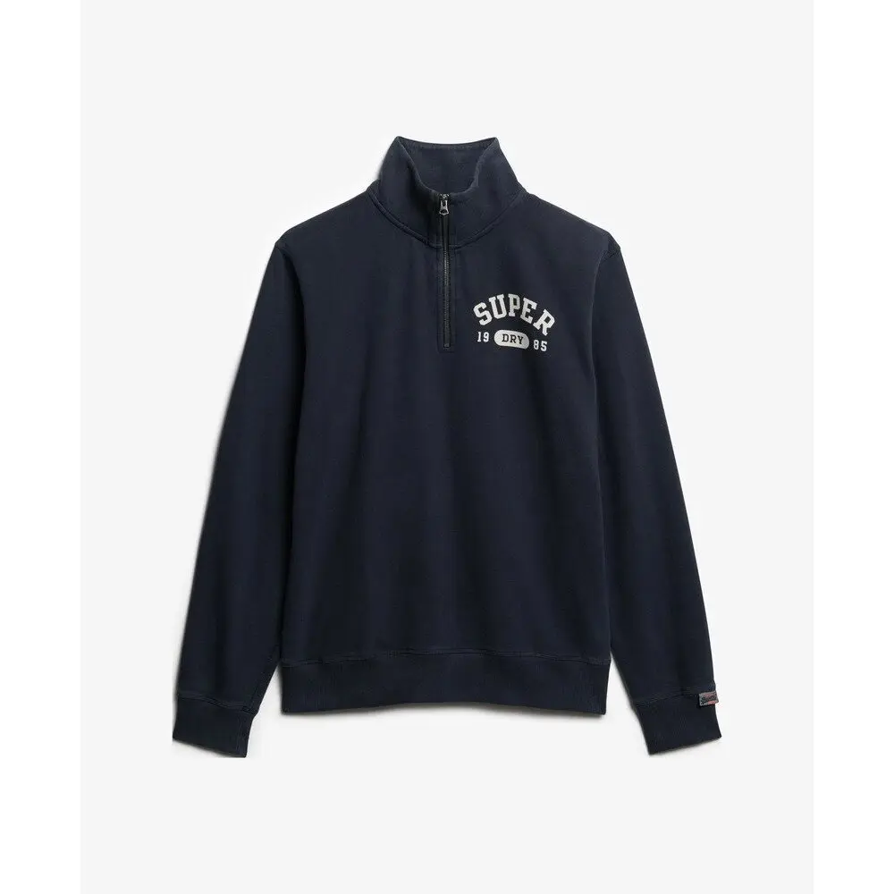 Felpa con colletto a cerniera Superdry Athletic Essentials