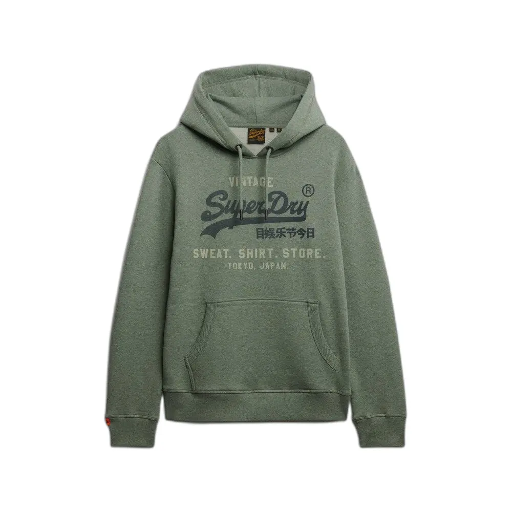 Sweat shirt Superdry Vl Heritage Relaxed Hood EU - vue 2