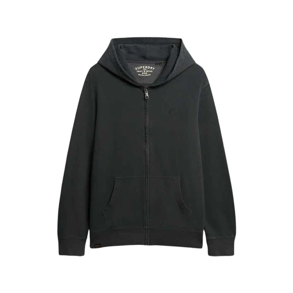 Felpa con cerniera a cappuccio Superdry Essential