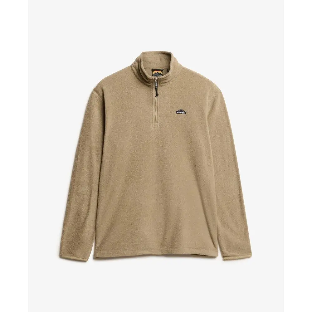 1/2 zip in pile Superdry