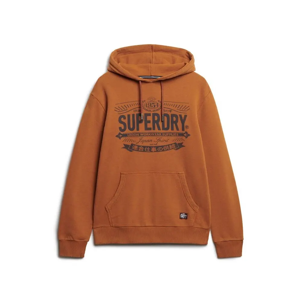 Felpa casual con cappuccio Superdry Heritage Brand