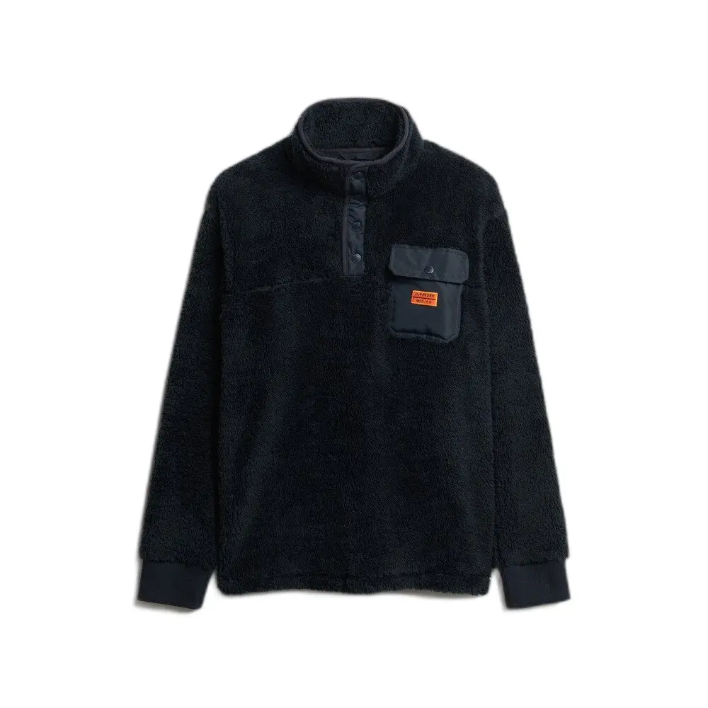 Pull in pile con col tunisino Superdry