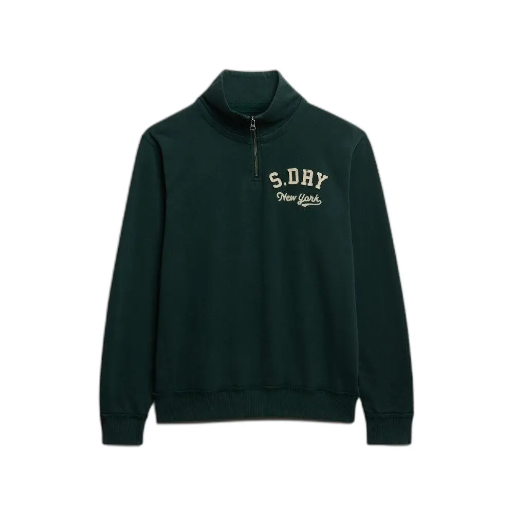 Sweatshirt à col rond zippé Superdry Vintage Athletic