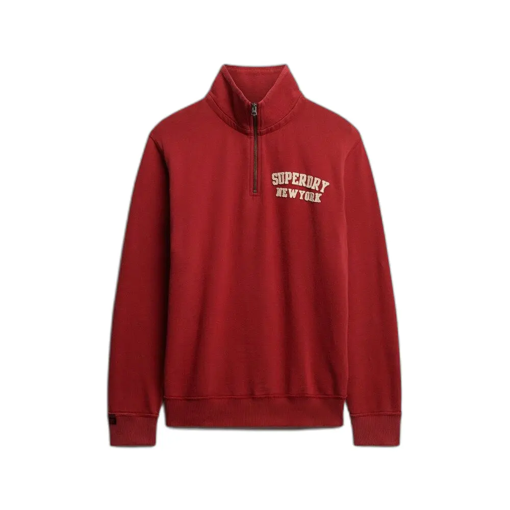 Sweatshirt à col rond zippé Superdry Vintage Athletic
