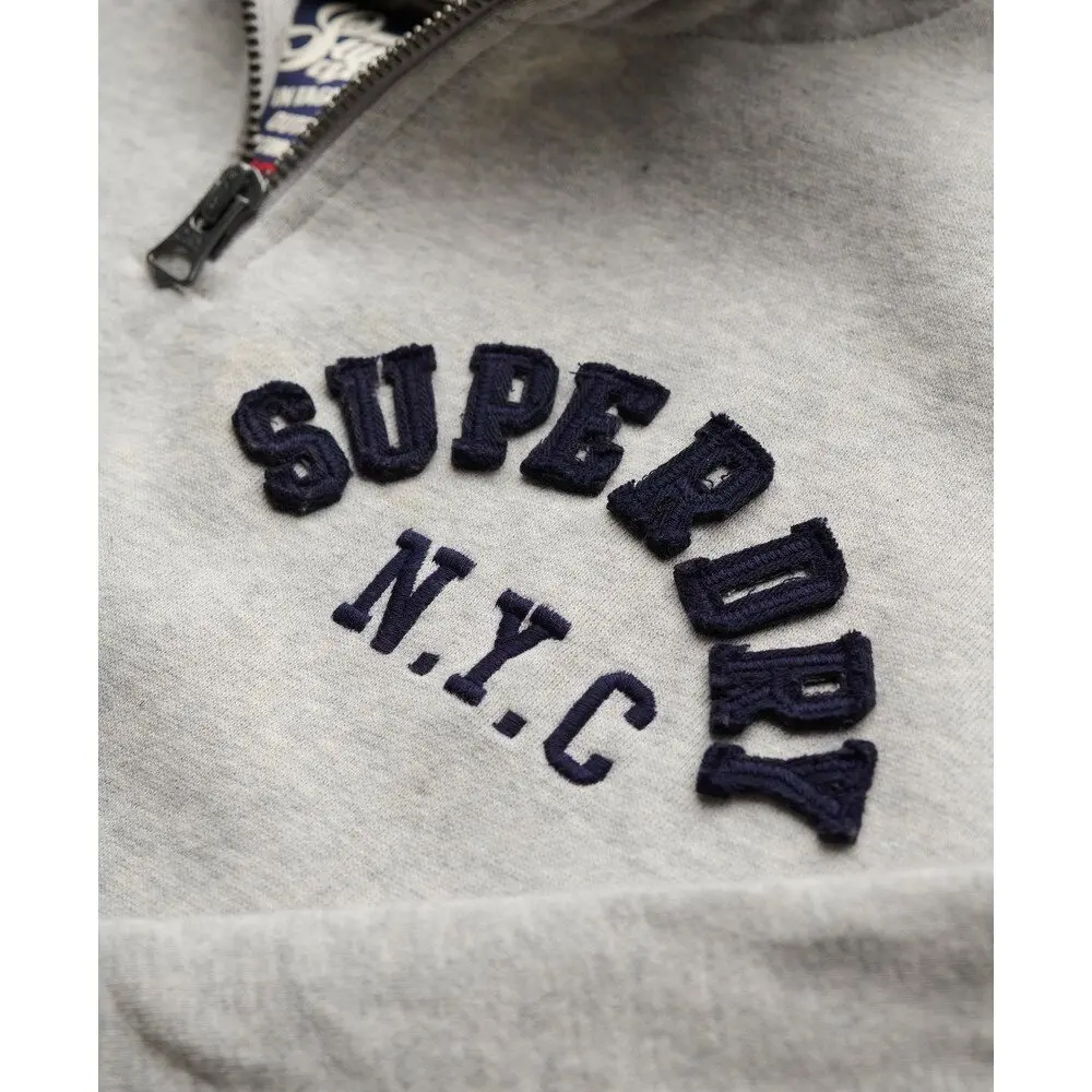 Sweatshirt à col rond zippé Superdry Vintage Athletic