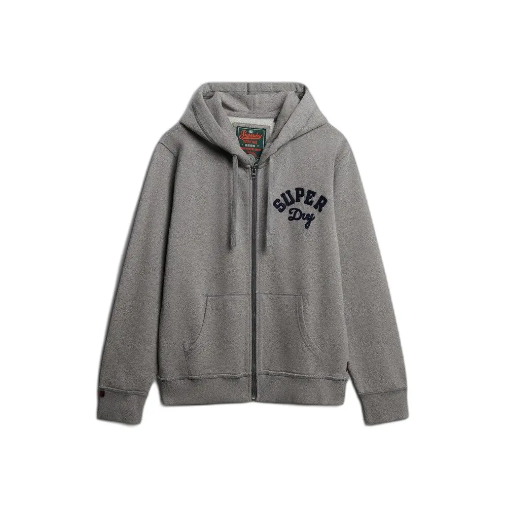 Sweatshirt à capuche zippé Superdry Vintage Athletic Ziphood