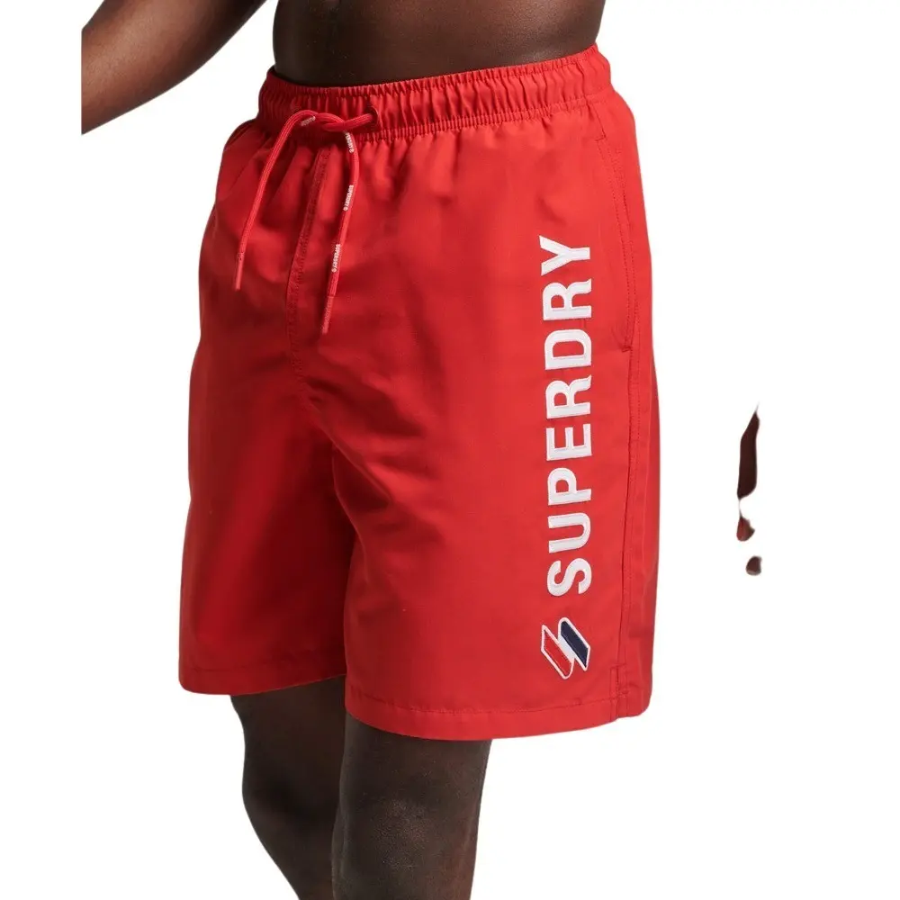 Badeshorts mit appliziertem Muster Code Superdry