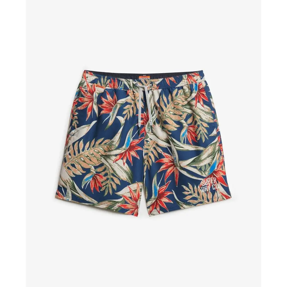Short Superdry Short de bain à imprimé hawaïen EU - vue 2