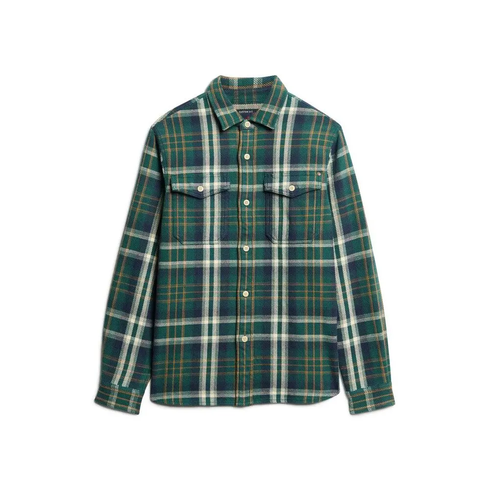 Chemise Superdry Chemise épaisse à carreaux The Merchant Store EU