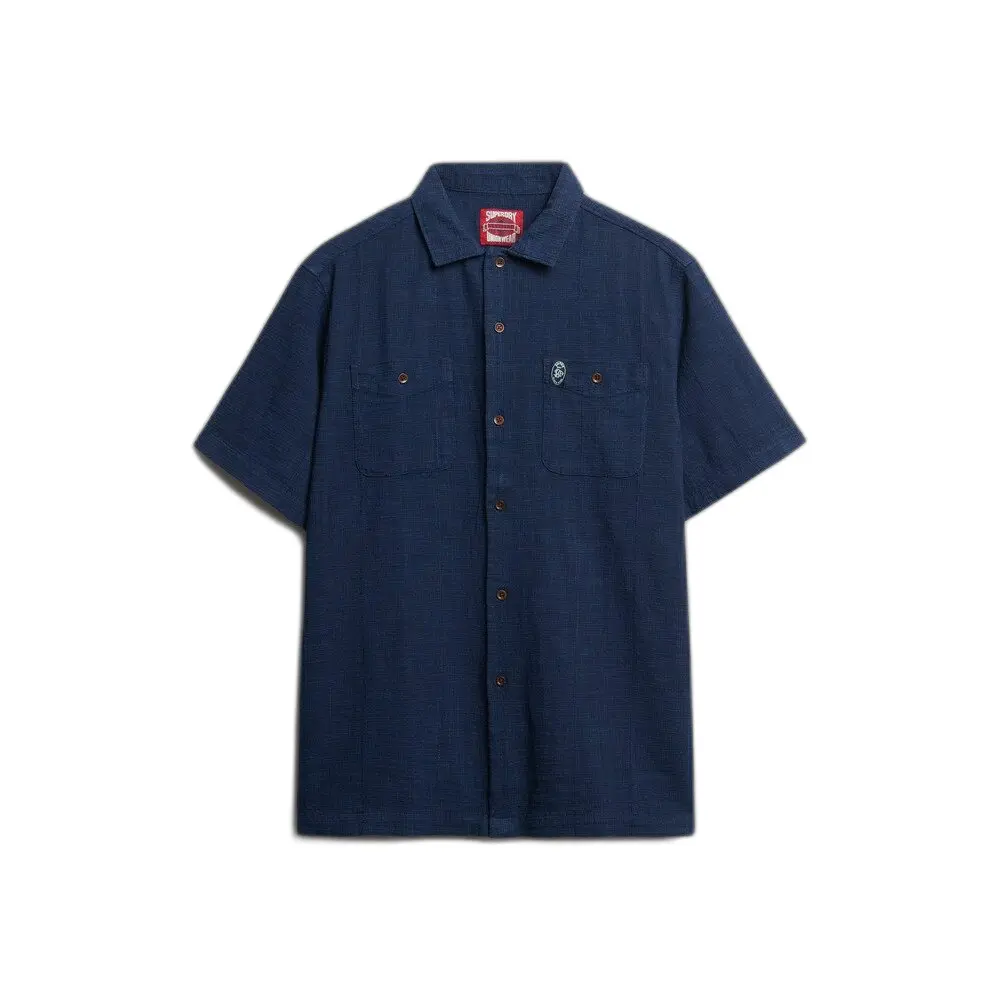 Camicia testurizzata a maniche corte Superdry The Merchant Store