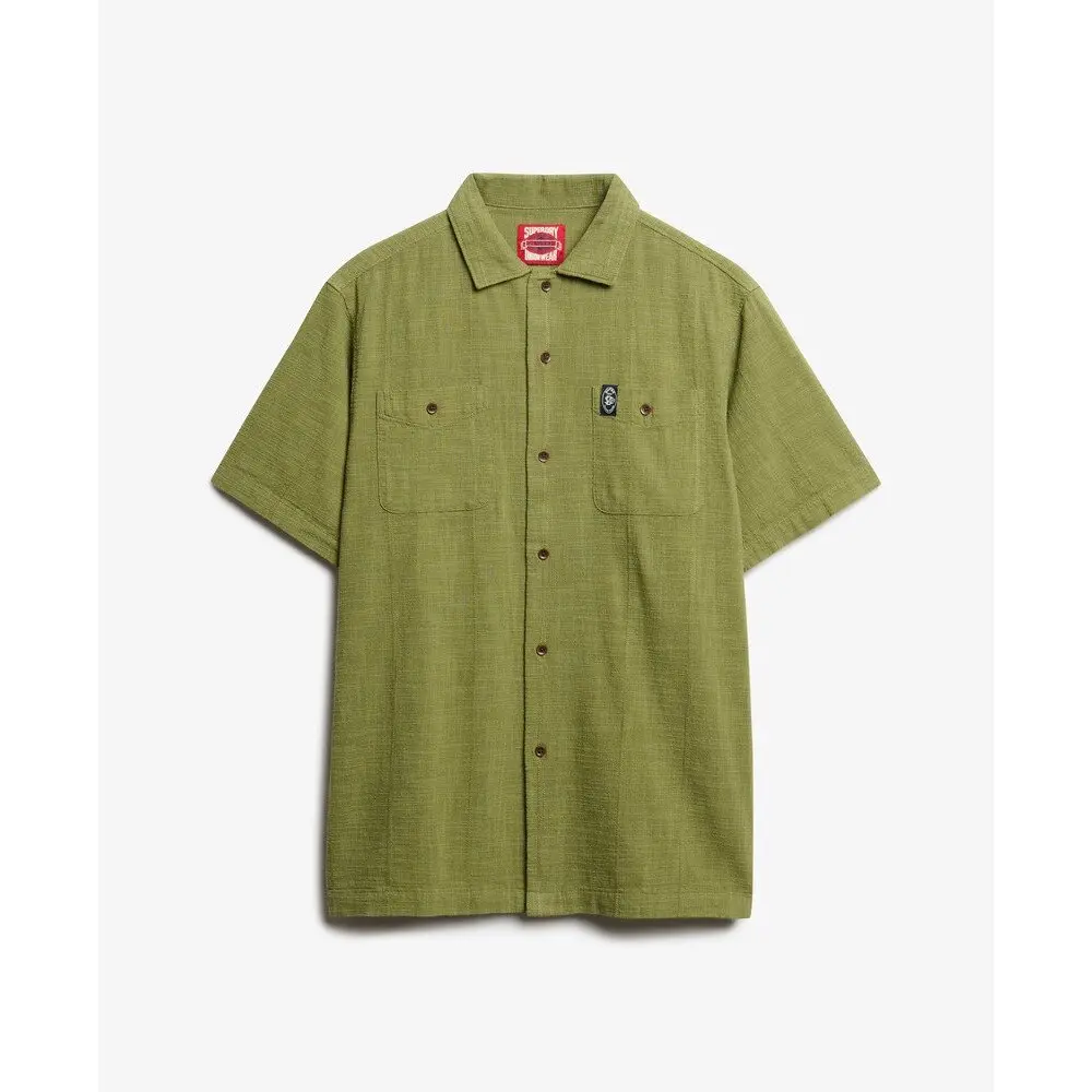 Chemise Superdry Chemise à manches courtes texturée Merchant EU