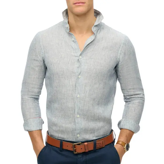 Chemise Superdry Chemise manches longues Vacation Linen EU - vue 2