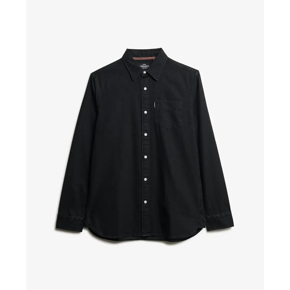 Chemise Superdry Chemise en jean à manches longues Essential EU - vue 7