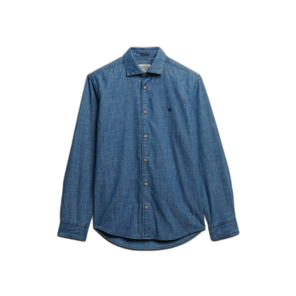 Chemise manches longues Superdry Essentials Chambray