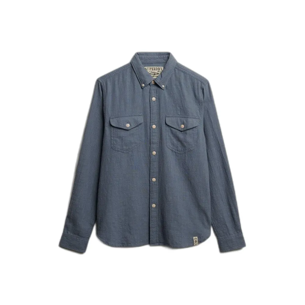 Chemise manches longues Superdry Merchant Lite - vue 2