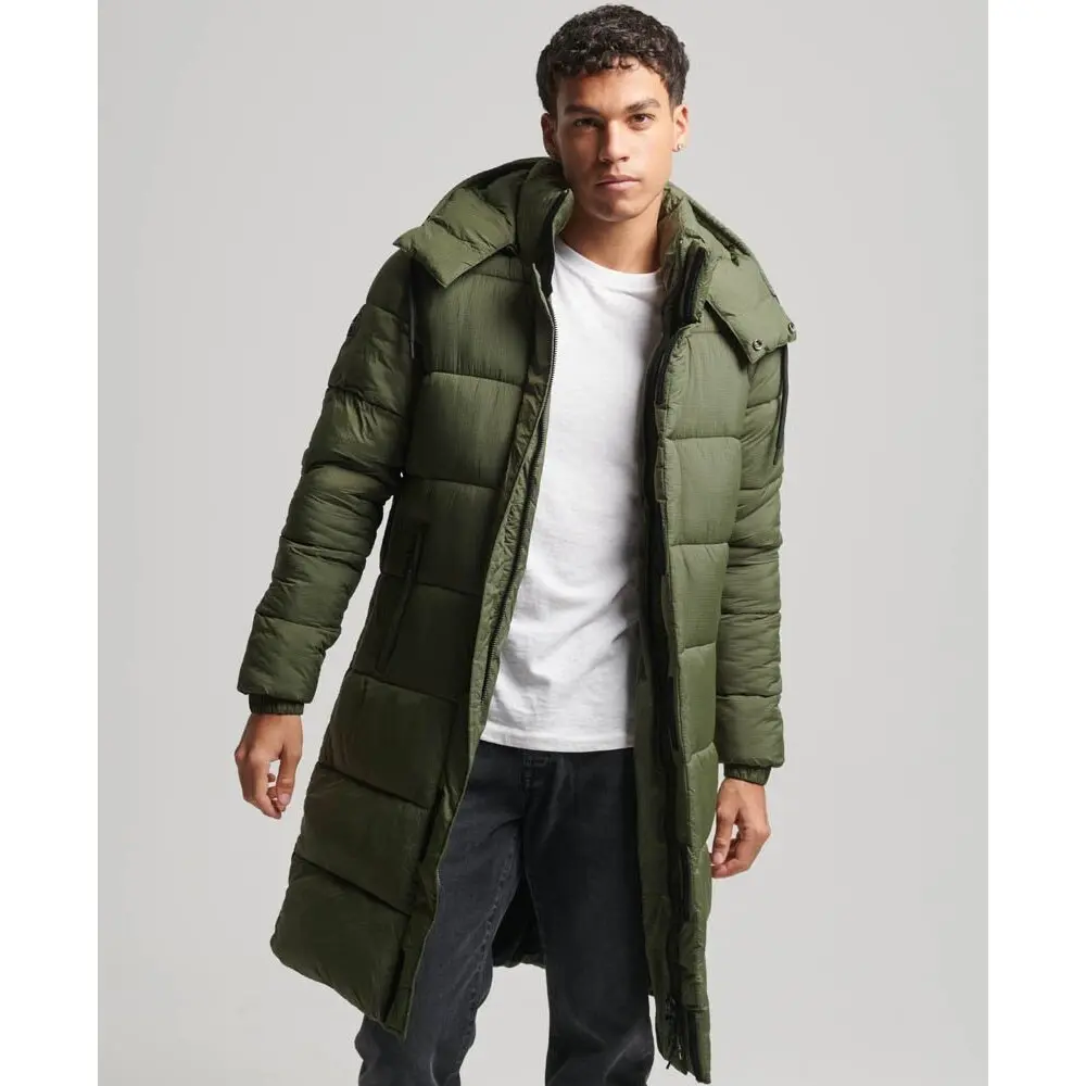 Lange Daunenjacke Superdry Ripstop