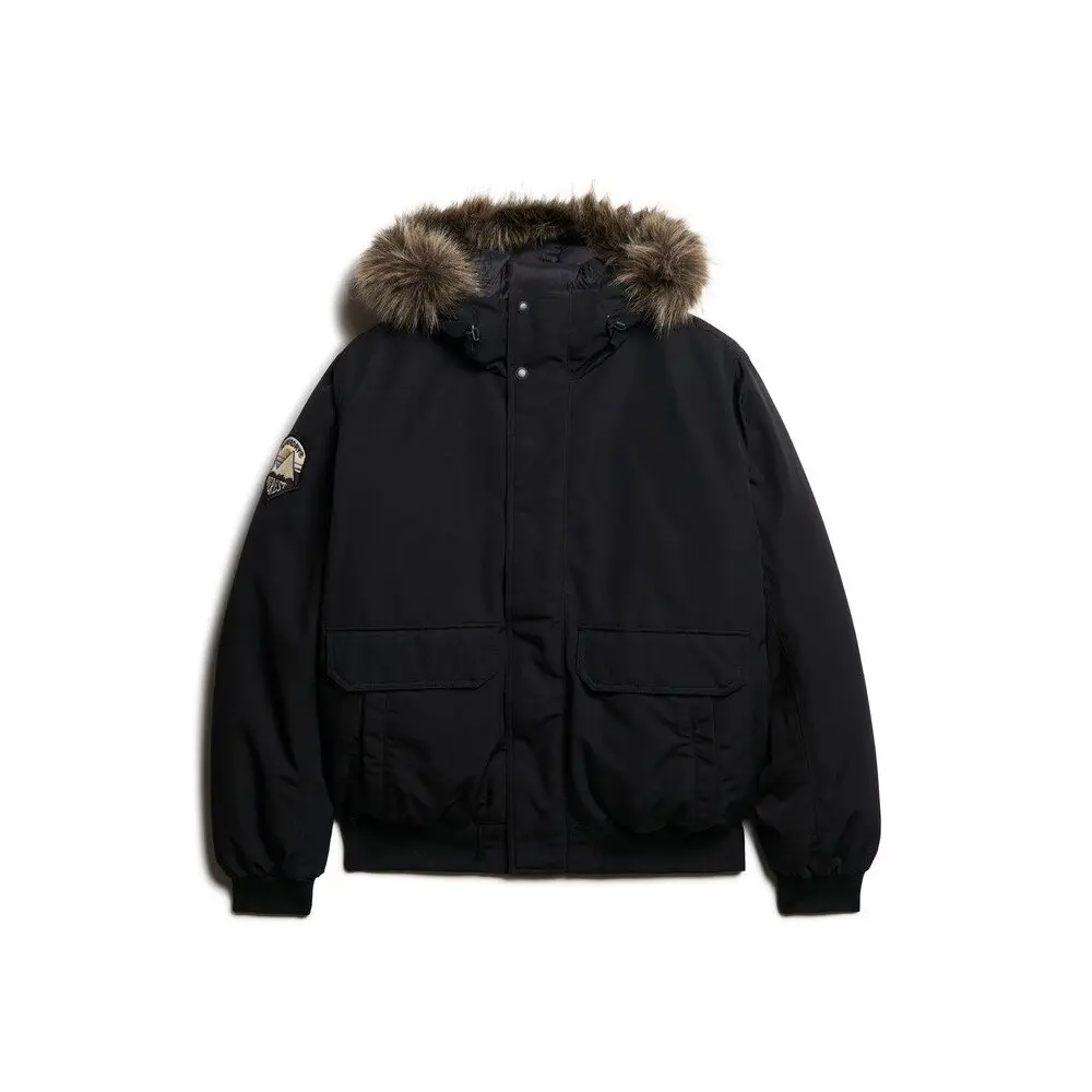 Blouson Superdry Bomber à fourrure synthétique Everest EU