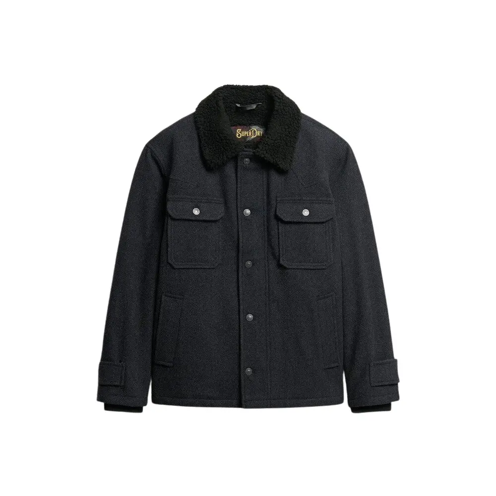Blouson Superdry Veste de travail en laine marchande EU