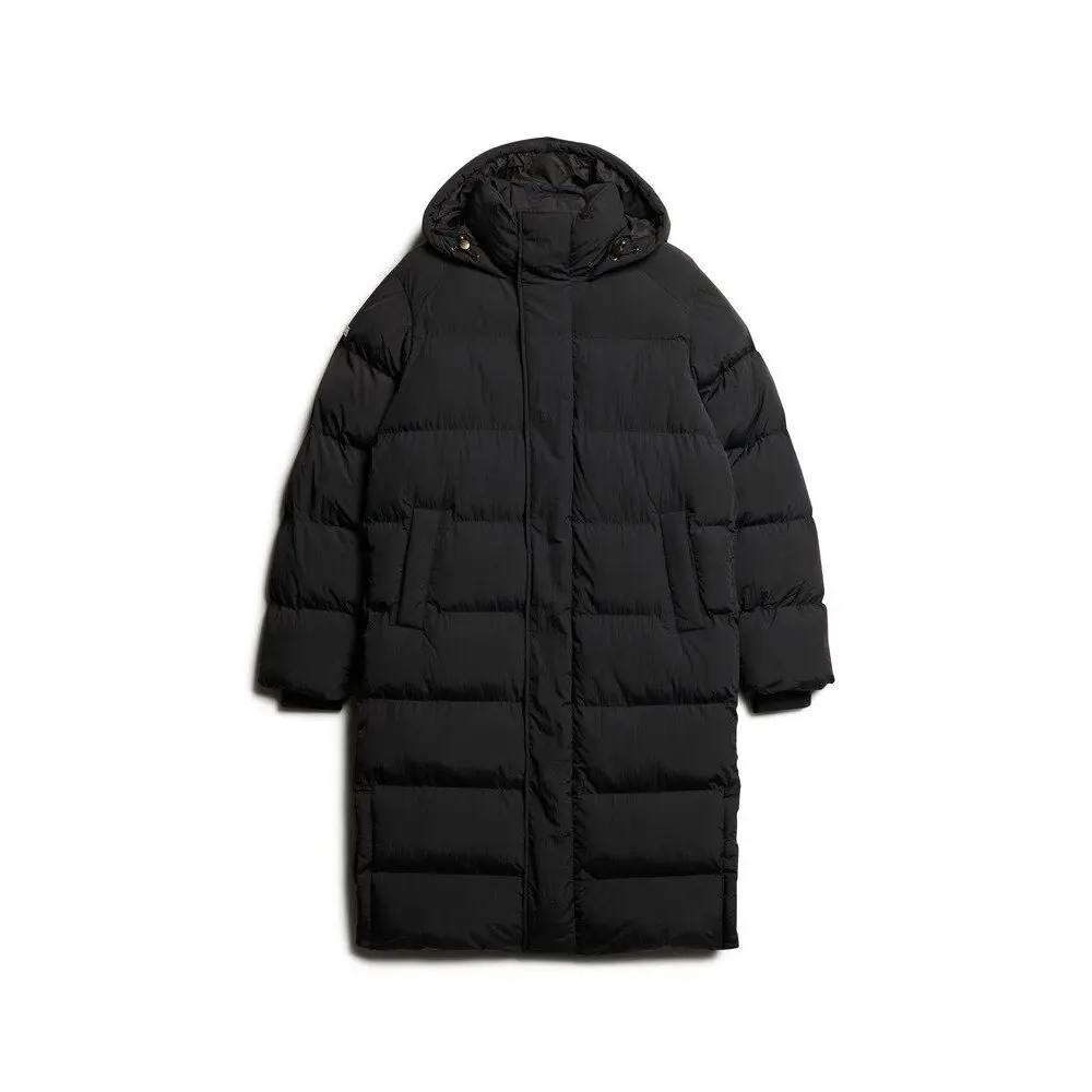Doudounes Superdry Doudoune longue à capuche EU - vue 3