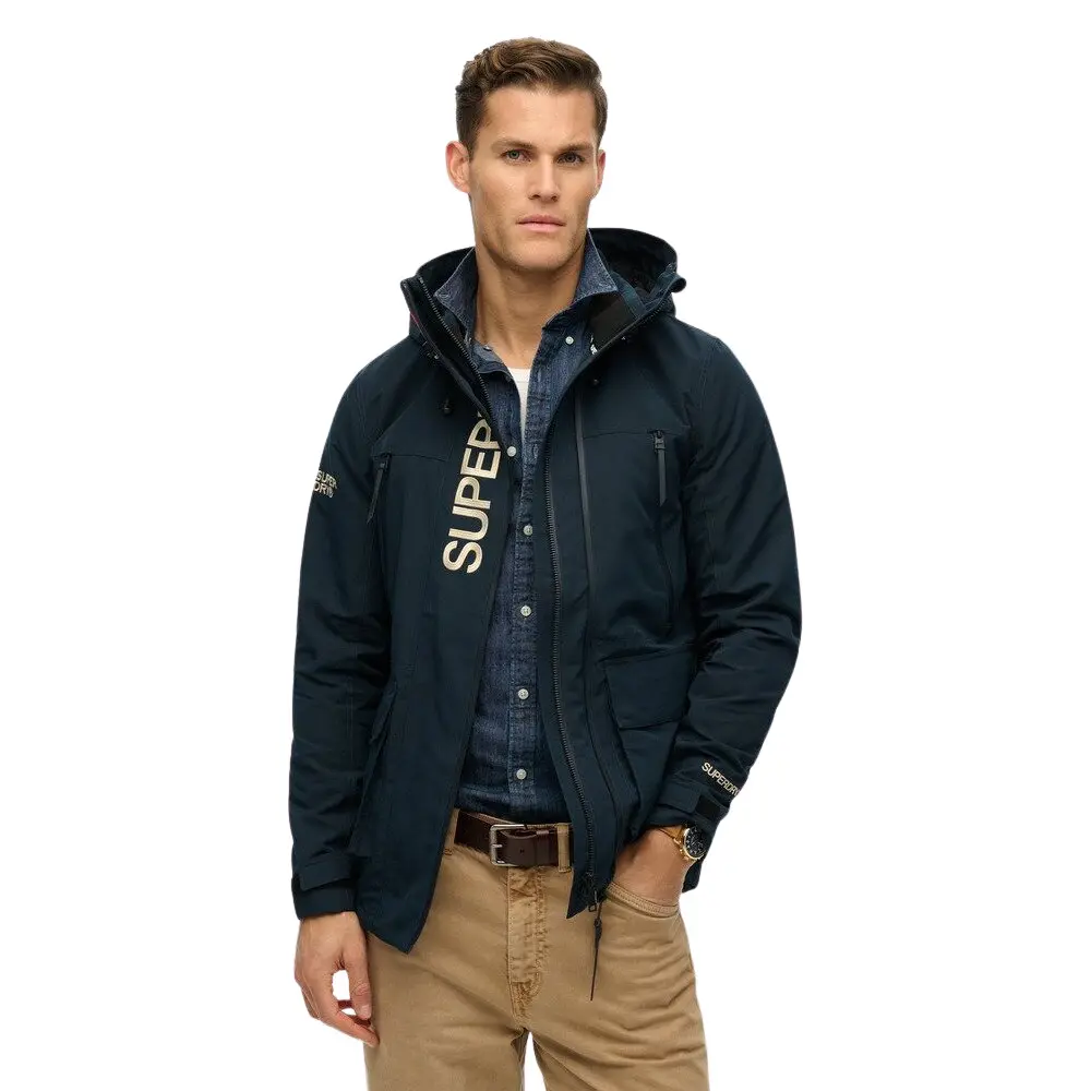 Veste Superdry Veste coupe vent à capuche Ultimate EMB EU - vue 2