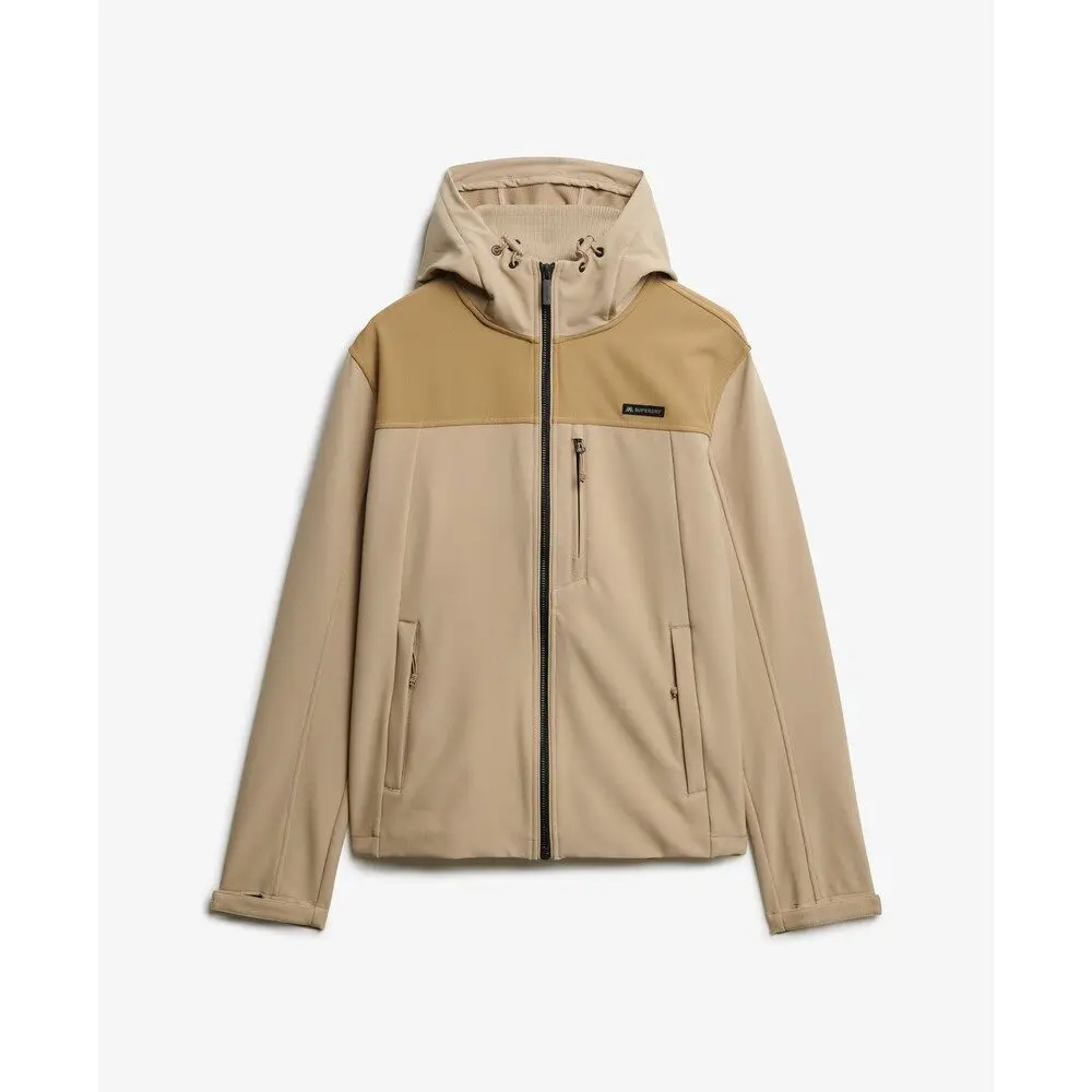 Blouson Superdry Veste de randonnée à capuche en softshell EU