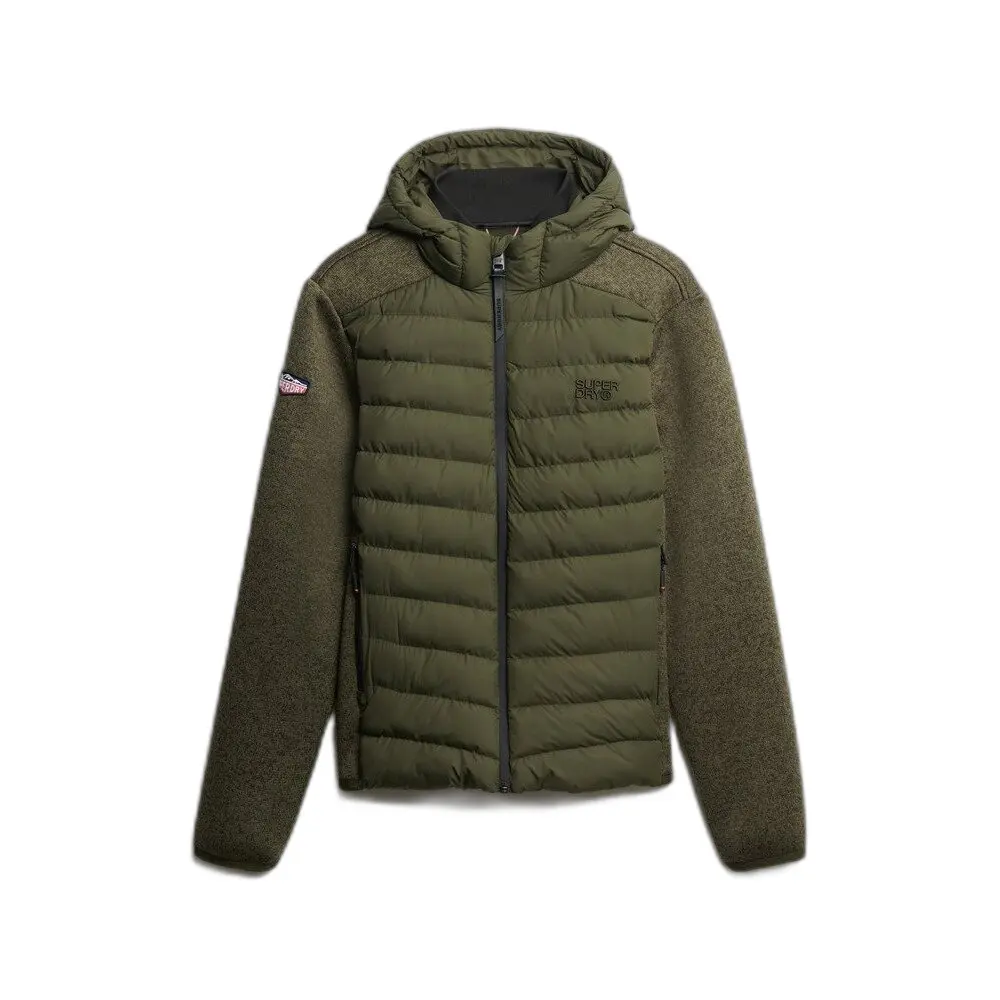 Blouson Superdry Doudoune Storm Knit Hybrid EU - vue 10