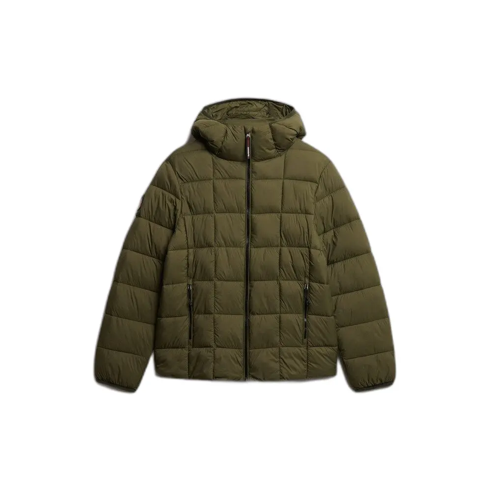 Blouson Superdry Veste légère à capuche Hooded Box Quilt Fuji Lite EU - vue 3