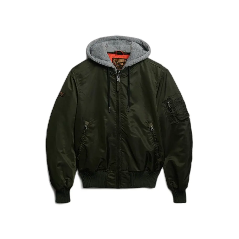 Bomber con cappuccio Superdry Ma1