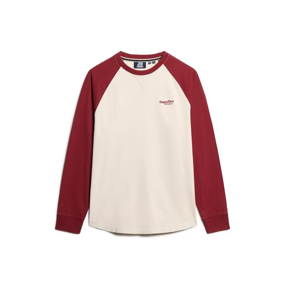 T-shirt manches longues Superdry Essential Logo Baseball T-shirt manches longues Superdry Essential Logo Baseball
