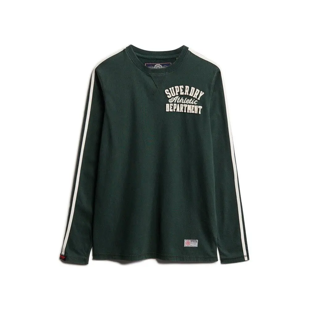 T shirt manches longues rayé Superdry Vintage Athletic