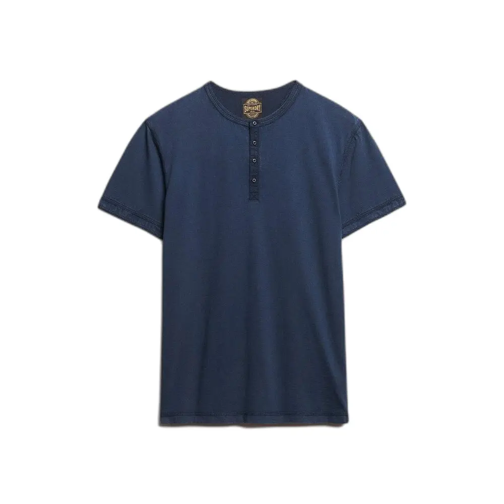 tee shirt manches courtes superdry slub ss jersey grandad top nv