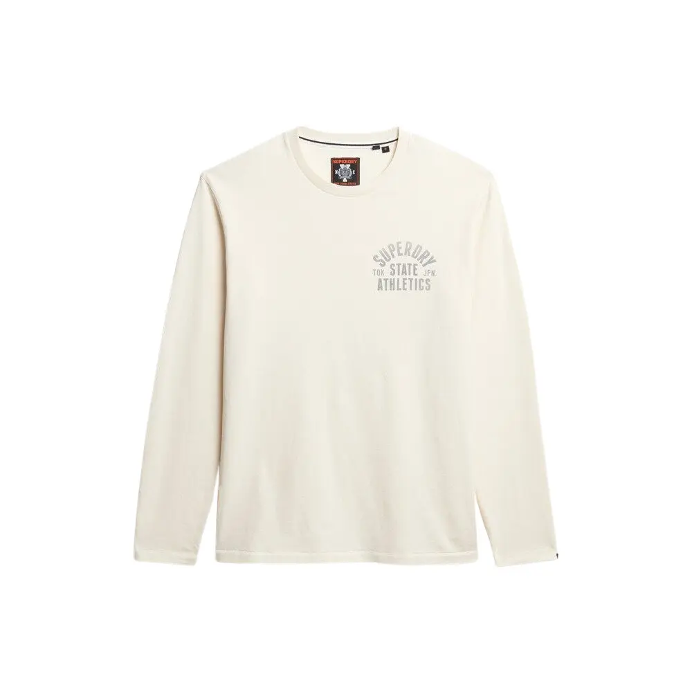 T shirt manches longues Superdry Athletic Essential - vue 8