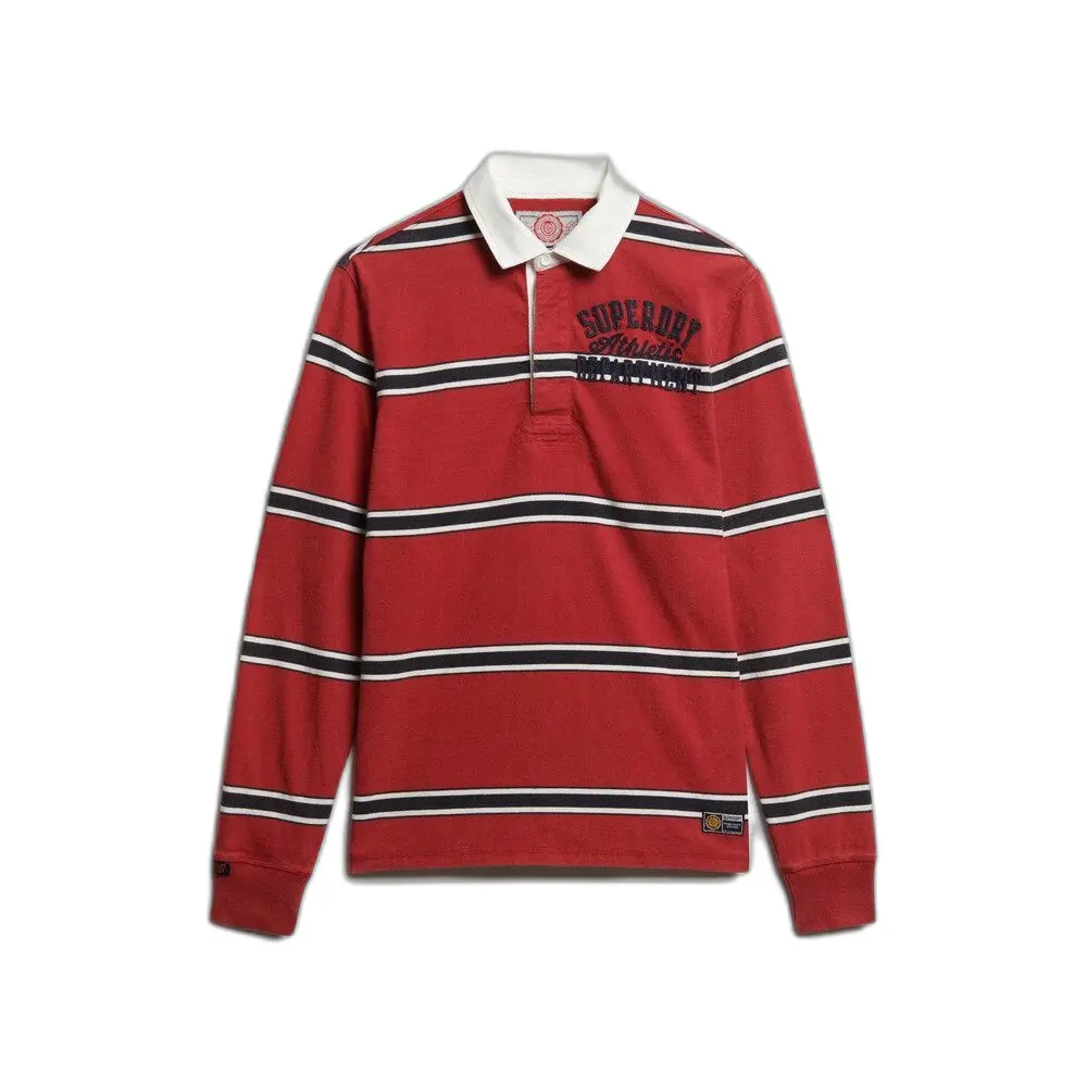 Polo rugby rayé Superdry Vintage Athletic