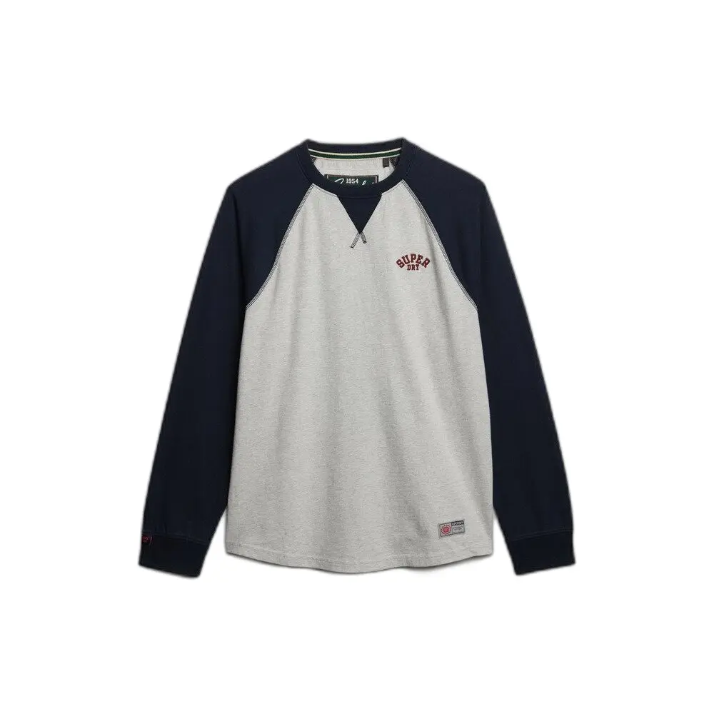 T shirt Superdry Haut de baseball athlétique vintage EU