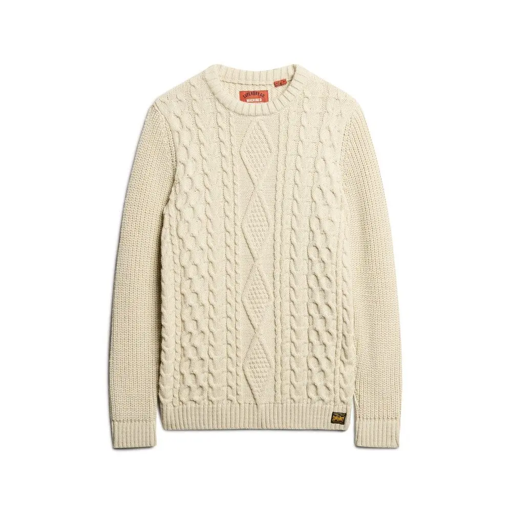 Pull en maille torsadée Superdry Jacob
