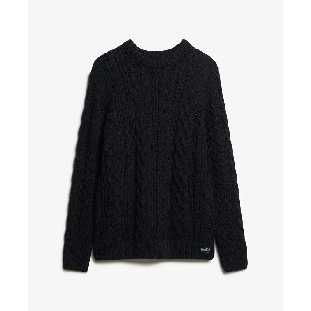 Pull maille torsadée Superdry Jacob
