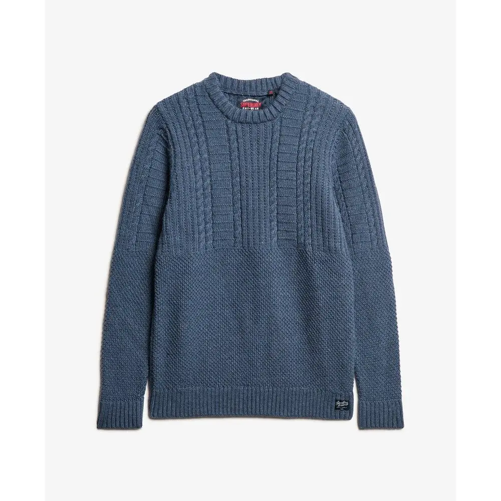 Cable knit jumper Superdry Jacob