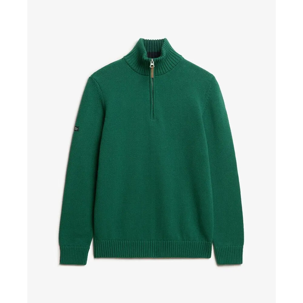 Pull à col zippé Superdry Classics Henley