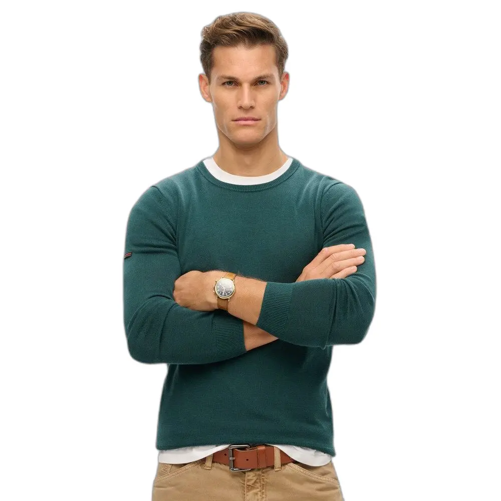 Superdry Herren Grün Pullover Essentials
