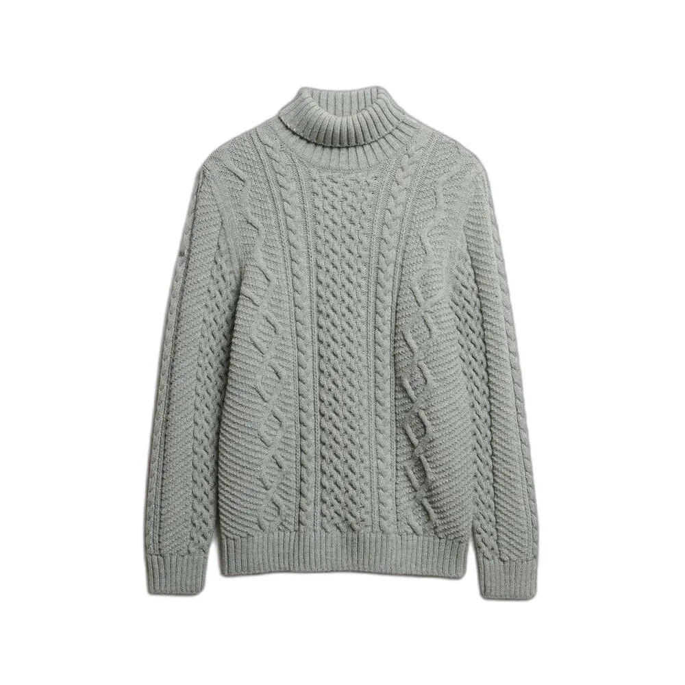 Pull torsadé à col roulé Superdry Jacob