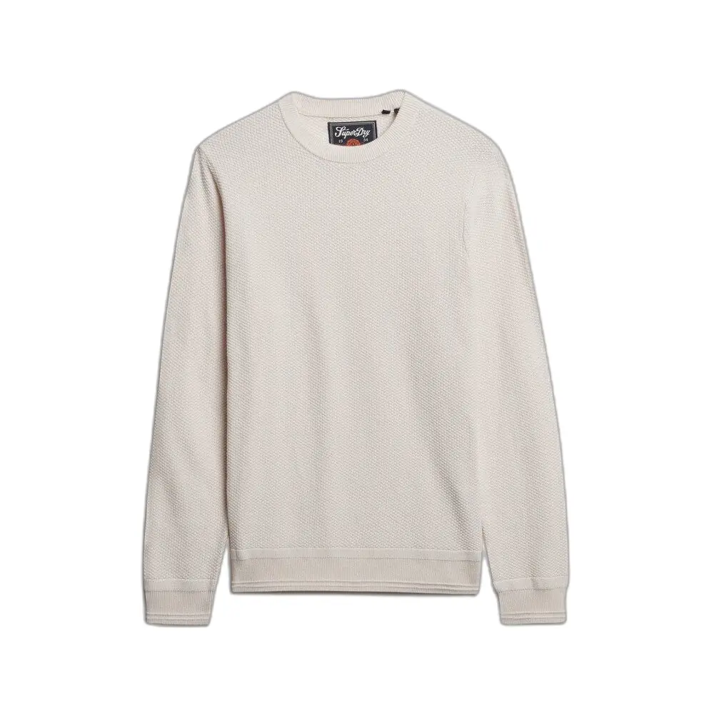Pull texturé en coton léger Superdry
