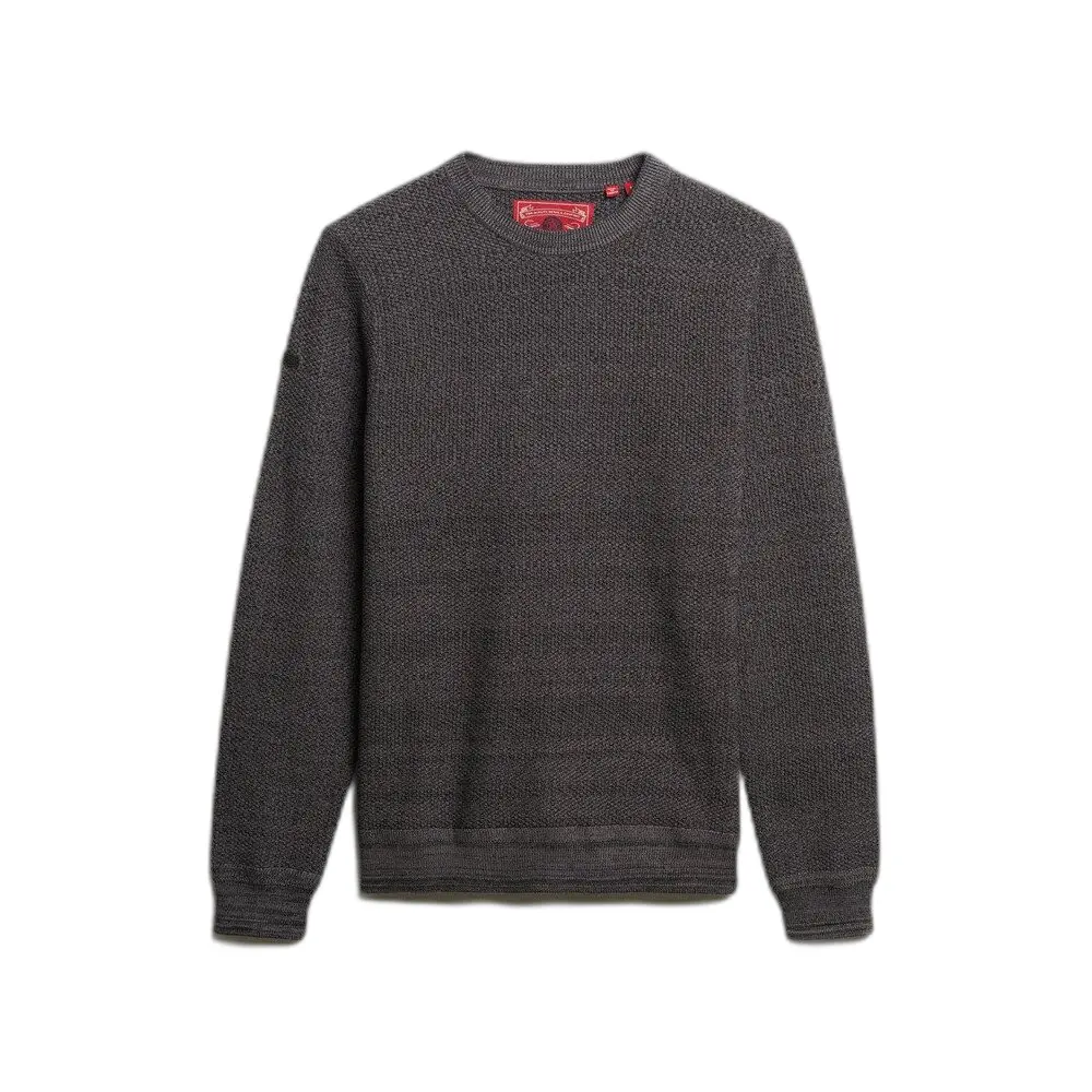 Pull texturé en coton léger Superdry