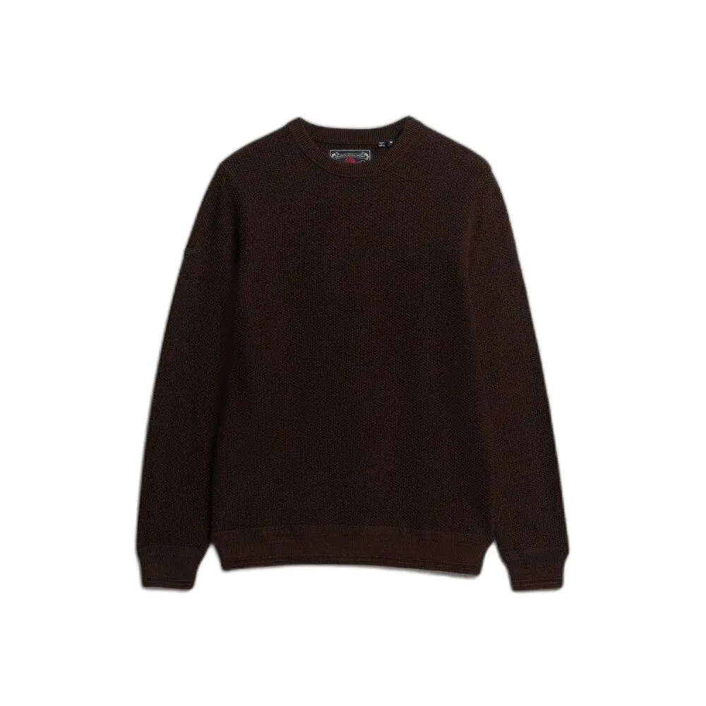 Pull Superdry Pull léger en coton texturé EU - vue 1