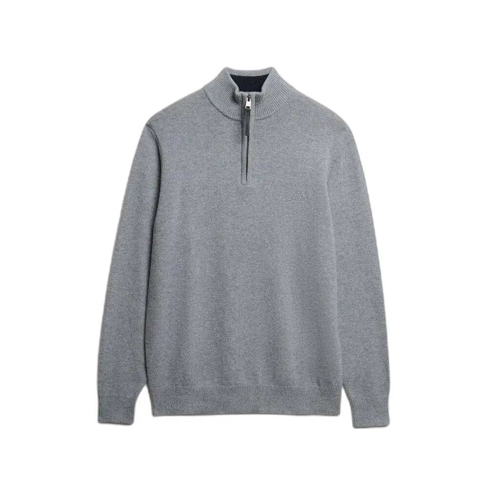 Pull Superdry Pull demi zip en laine mélangée EU - vue 2