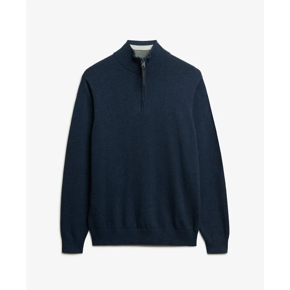 Pull Superdry Pull à demi zip en coton Essentials EU