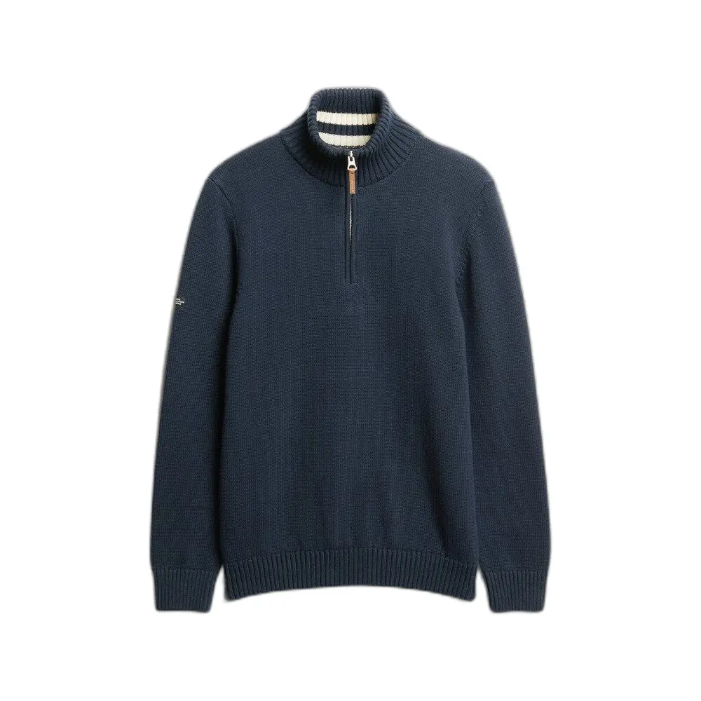 Sweat shirt Superdry Pull Half Zip Heavy EU - vue 2