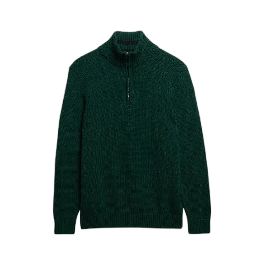 Sweat shirt Superdry Pull Half Zip Heavy EU - vue 2