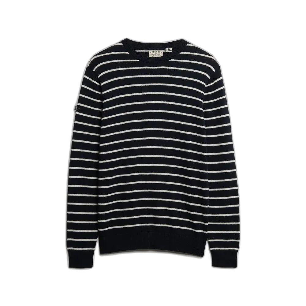 Sweat shirt Superdry Le Merchant Store Pull Breton EU - vue 3