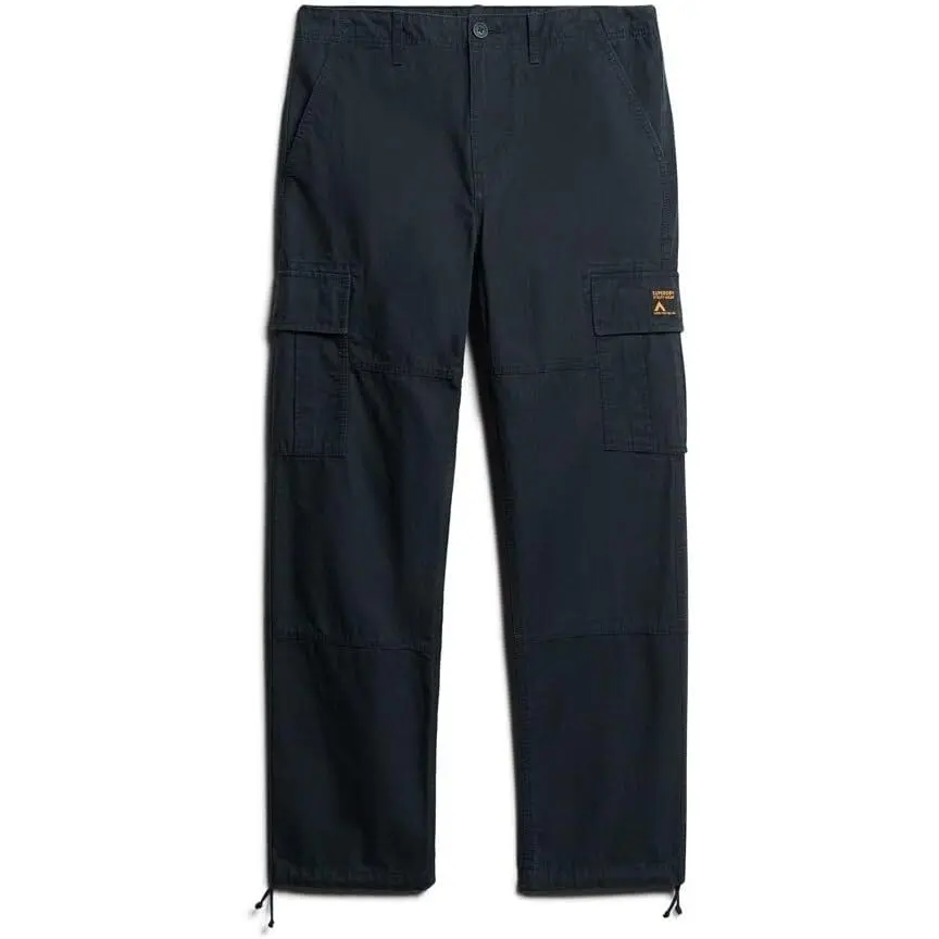 Pantaloni cargo baggy in cotone Superdry