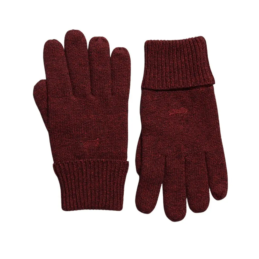 Gants Superdry Vintage logo glove blk Unique - vue 5